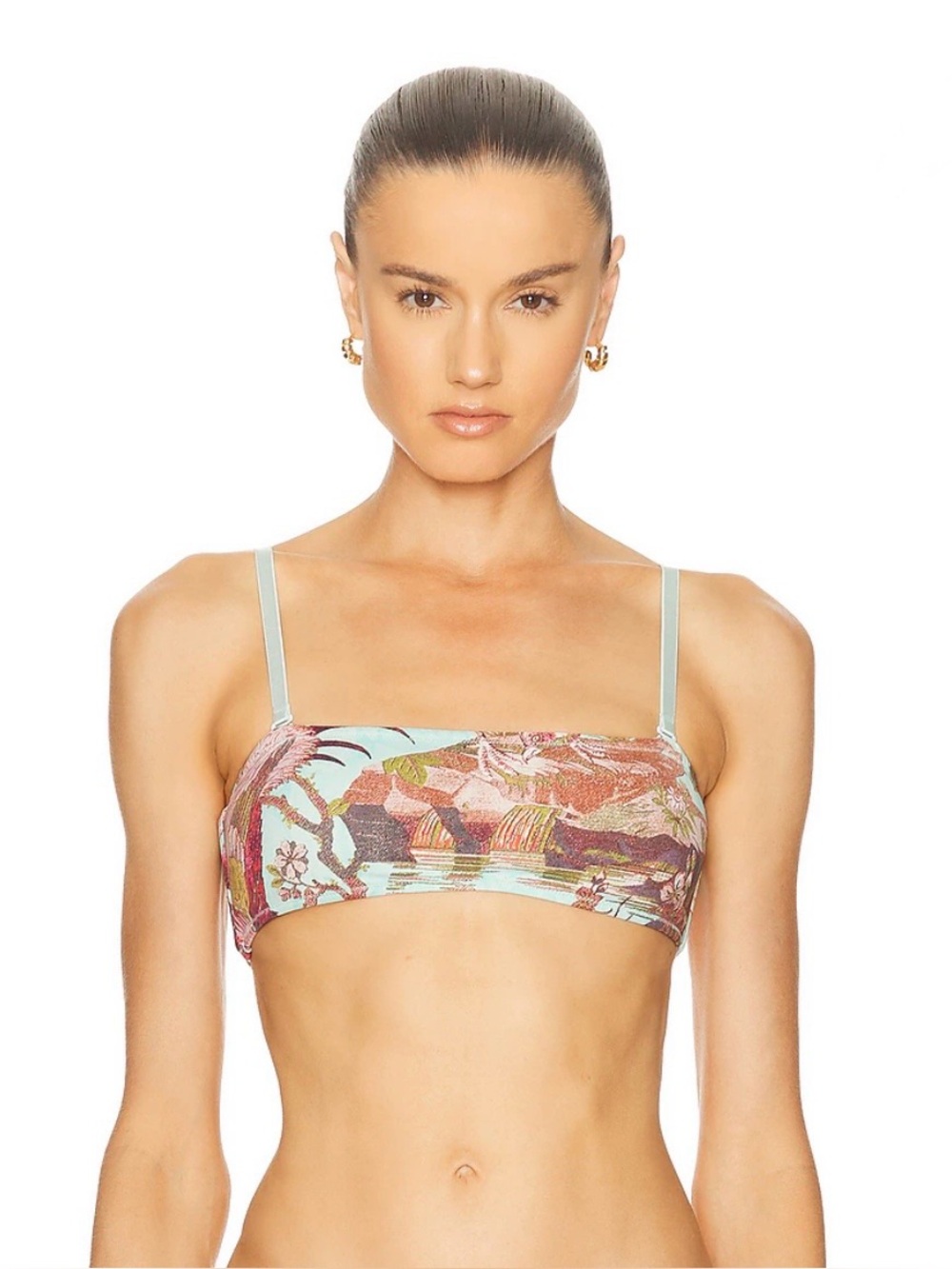 SKIMS × Roberto Cavalli Micro Bandeau Swim
Bikini Top Fagianella Print 4X NWOT - Picture 1 of 6